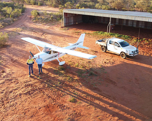 Comtel’s pilot on staff expands our rural client support and upgrades HF radios for Parks and Wildlife Service at Currawinya National Park.